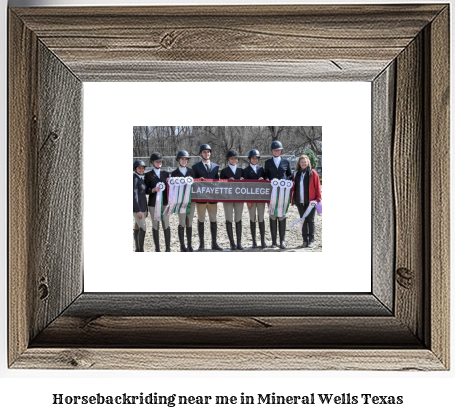 horseback riding near me in Mineral Wells, Texas